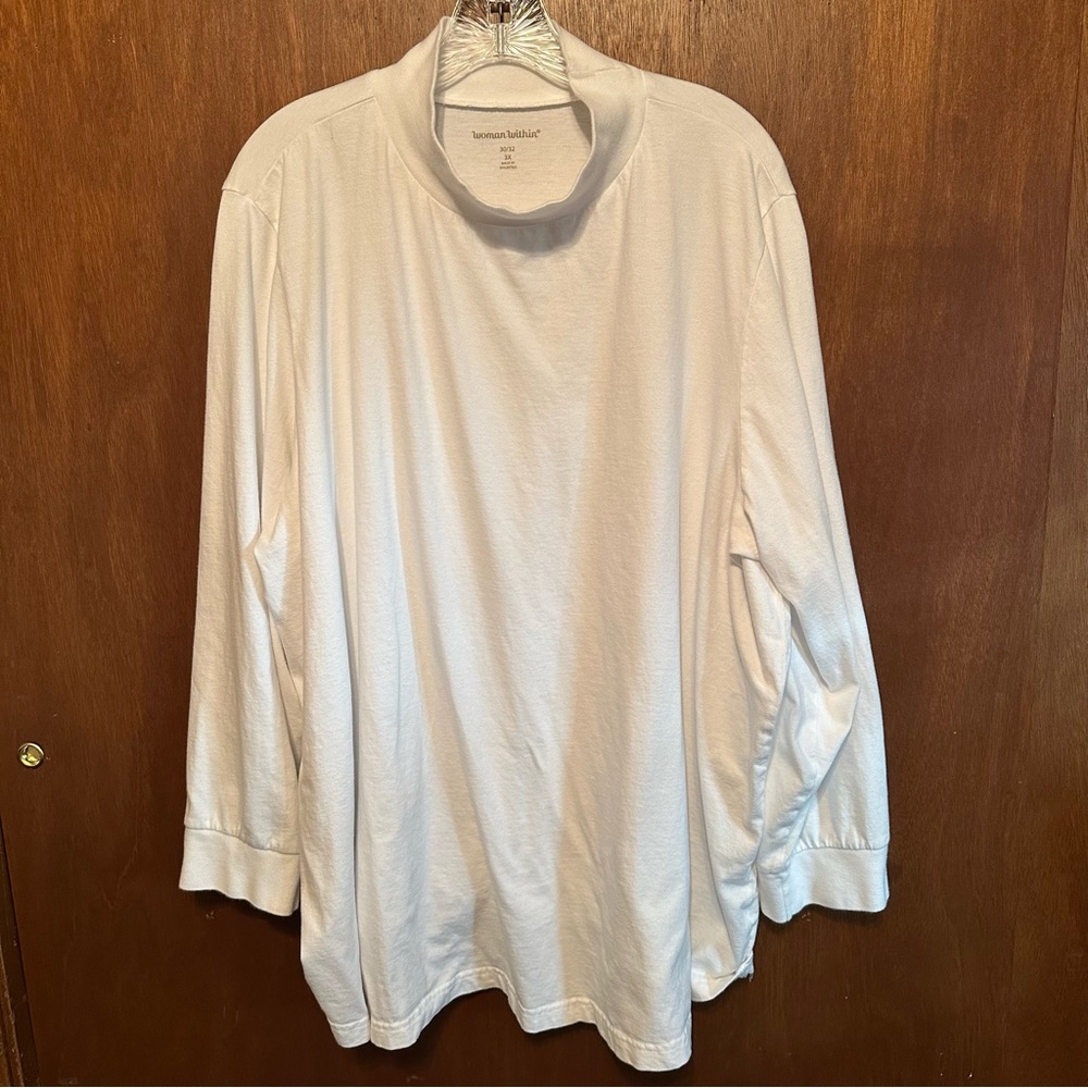 Woman Within Mock Neck Tee
